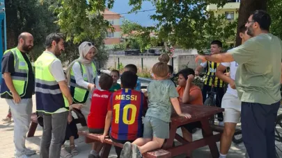 Büyükşehir'den yangın bölgelerine destek