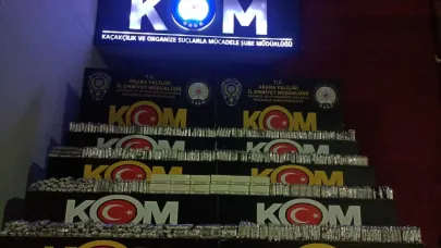 Otobüste kaçak elektronik sigara operasyonu
