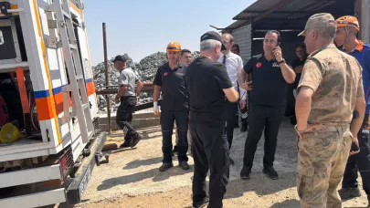 Elazığ'da maden ocağında göçük: 1 işçi mahsur kaldı