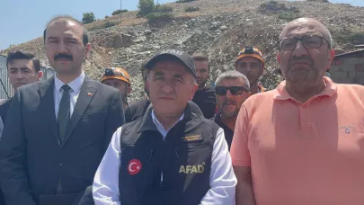 Elazığ'da maden göçüğünde 3 işçi kendi imkanlarıyla kurtuldu