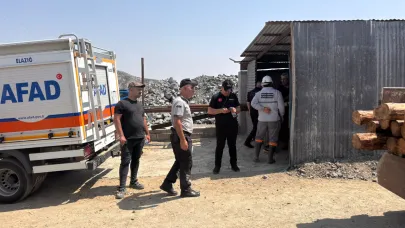 Elazığ'da maden ocağında göçük: 1 işçi yaşamını yitirdi