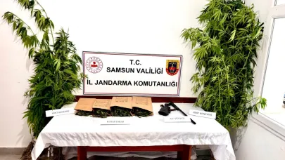 Samsun’da uyuşturucu operasyonu