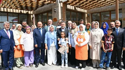 Bakan Yumaklı'dan Besnili kadın girişimcilere destek