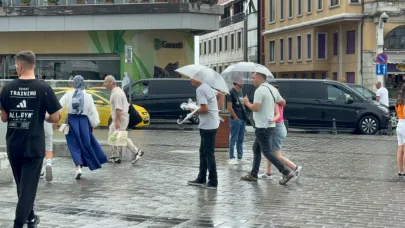 İstanbul'da sıcakların ardından yağmur etkili oldu