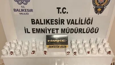 Balıkesir'de uyuşturucu operasyonu: 3 kişi yakalandı