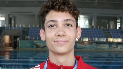 Milli sporcu Eymen İbolar'dan EYOF’ta altın madalya gururu