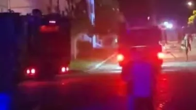 Bursa’da öğrenci yurdunda yangın