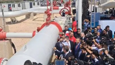 Türkiye-Suriye Doğal Gaz Boru Hattı açıldı