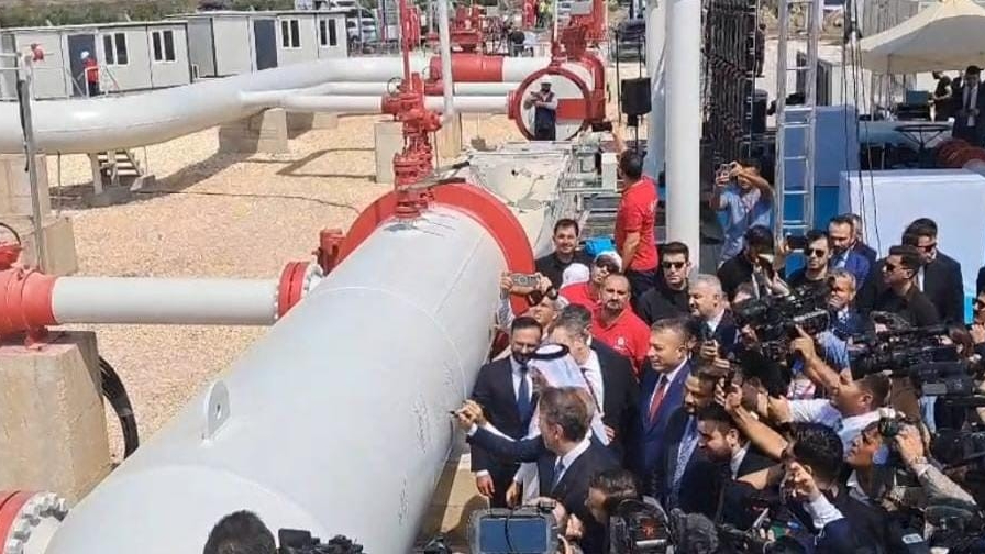 Türkiye-Suriye Doğal Gaz Boru Hattı açıldı