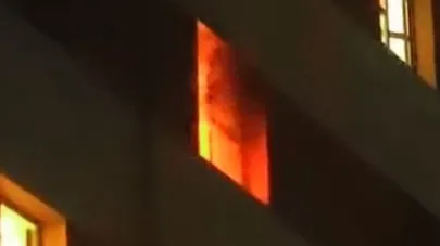 Bursa’da öğrenci yurdunda çıkan yangın söndürüldü