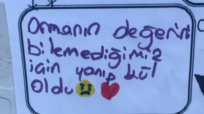 Bursalı çocuklar "gri" rengi sevmedi