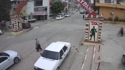 Osmaniye’de otomobil görme engelli vatandaşa çarptı