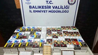 Kaçakçılık operasyonunda 19 bin 520 dolu makaron ele geçirildi