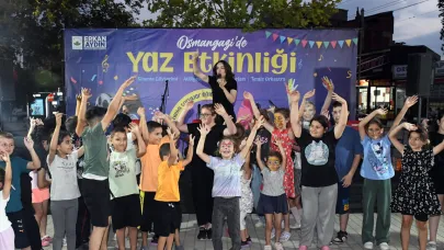 Osmangazi'de yaz etkinlikleri coşkuyla devam ediyor
