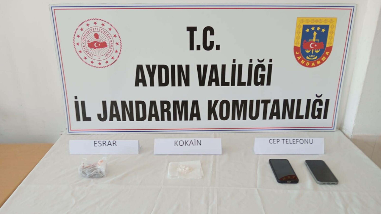 Didim'de uyuşturucu operasyonu: 2 gözaltı, 1 tutuklama