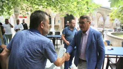 BESOB’dan yangın bölgesine destek ziyareti