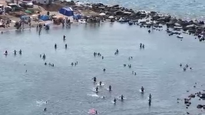 Boğulmak üzereyken son anda kurtarıldı!