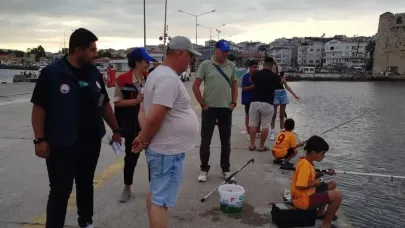 Sinop'ta olta avcıları sürdürülebilir balıkçılık için bilgilendirildi