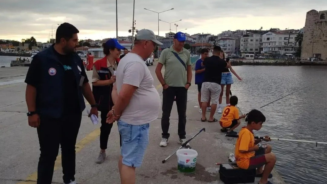 Sinop'ta olta avcıları sürdürülebilir balıkçılık için bilgilendirildi