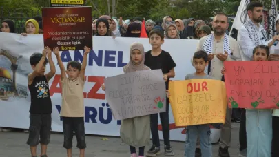 Gazze için Siirt’te ses yükseldi: "Sessizlik ihanettir"