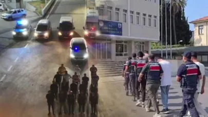 6 il merkezli dolandırıcılık operasyonunda 44 gözaltı