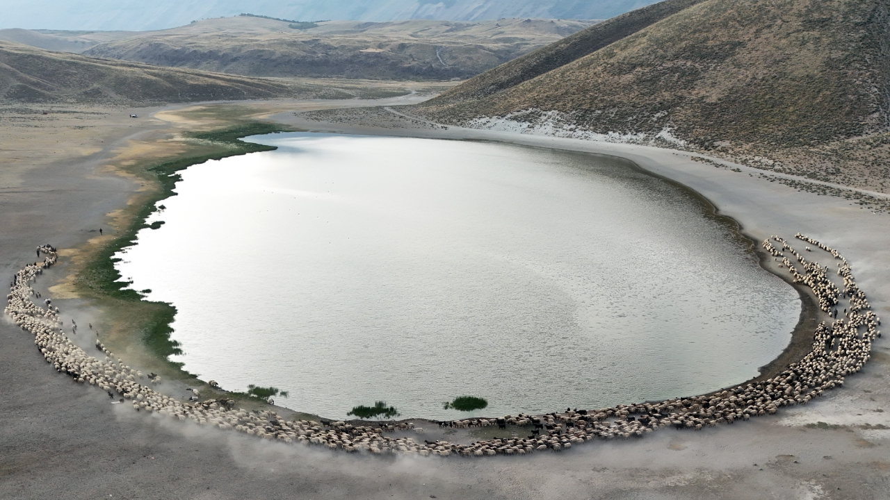 Nemrut Kalderası'nda görsel şölen