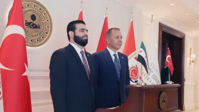 Ali Yerlikaya Suriye İçişleri Bakanı'nı ağırladı