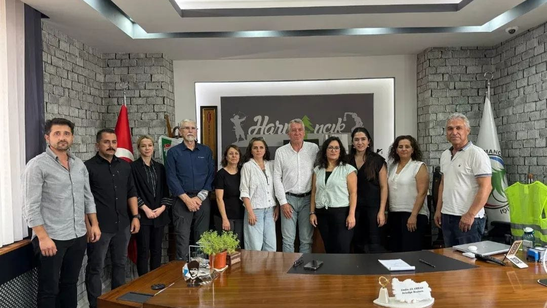 TMMOB'den Harmancık'a geçmiş olsun ziyareti