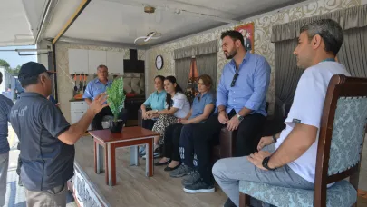 BUSKİ çalışanları simülasyon tırında depremi deneyimledi