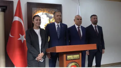 Bakan Yerlikaya Ağrı'da temaslarda bulundu
