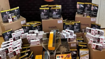 Bartın'da tütün ve makaron operasyonu