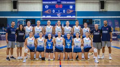 Yaşar Üniversitesi Kadın Voleybol Takımı Avrupa ikincisi!