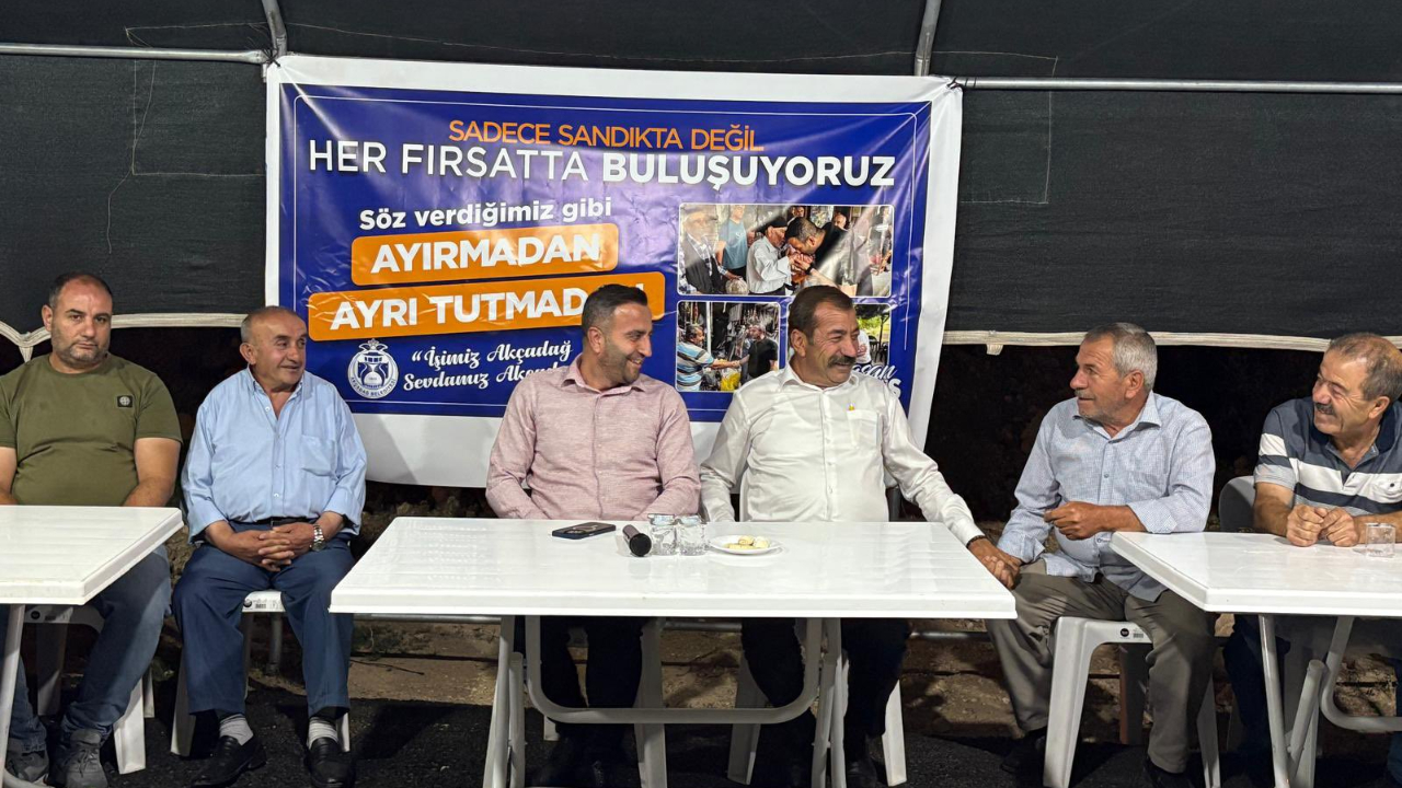 Başkan Ulutaş, Kültür Mahallesi’nde vatandaşlarla buluştu