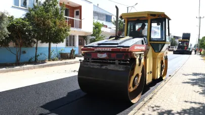 Osmangazi’de bir yol daha yenilendi