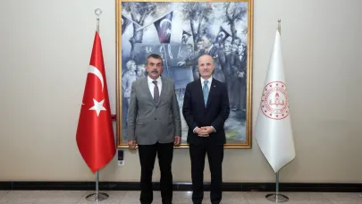 YÖK Başkanı Özvar'dan Bakan Tekin'e ziyaret