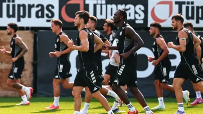 Beşiktaş, St. Patrick's maçı için hazırlıklarını sürdürdü