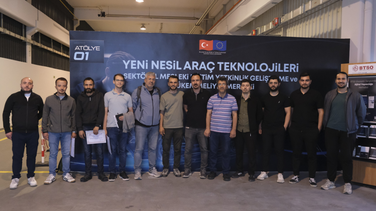 BUTGEM, hibrit ve elektrikli araç teknolojilerinde nitelikli personel yetiştiriyor