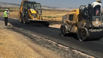 Altınpınar ve Karababa yollarında çalışmalar devam ediyor