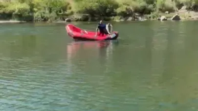 Elazığ'da nehre giren öğretmen boğuldu