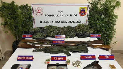 Zonguldak'ta zehir operasyonu: 1 kişi tutuklandı