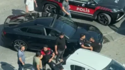 Park kavgasında polis 1 kişiyi gözaltına aldı