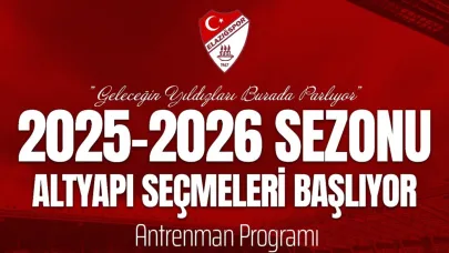 Elazığspor geleceğin yıldızlarını arıyor