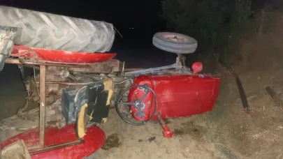 Kastamonu'da traktör devrildi: 2 yaralı