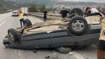 Hatay’da feci kaza: 4 yaralı