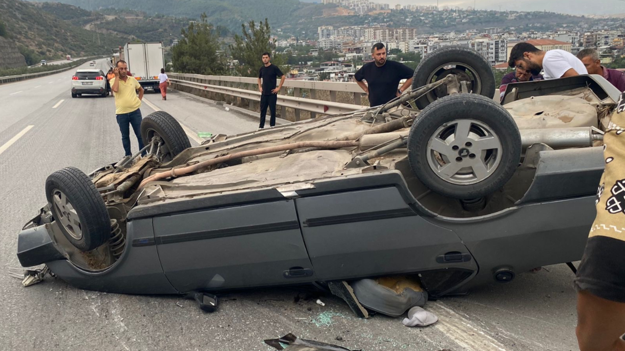 Hatay’da feci kaza: 4 yaralı