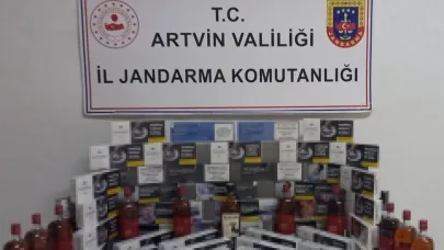 Jandarma Artvin'de kaçakçılara geçit vermedi