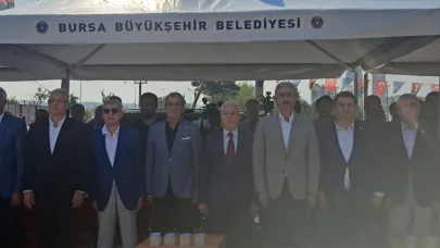 Mudanya Yolu Geçit Köprüsü ve Bademli Kavşağı'nın temeli atıldı