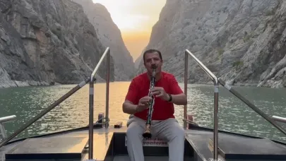 Dünyanın ikinci büyük kanyonunda klarnet ezgileri