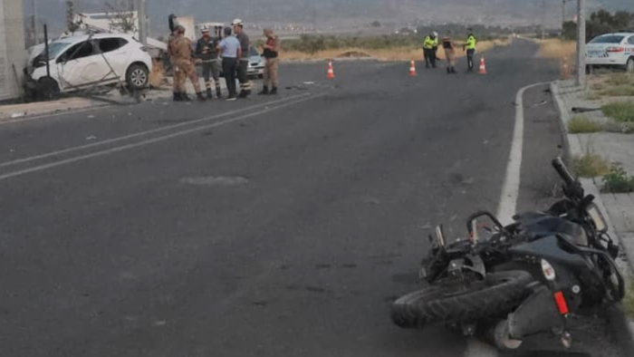İslahiye’de trafik kazası: 1 ölü, 3 yaralı