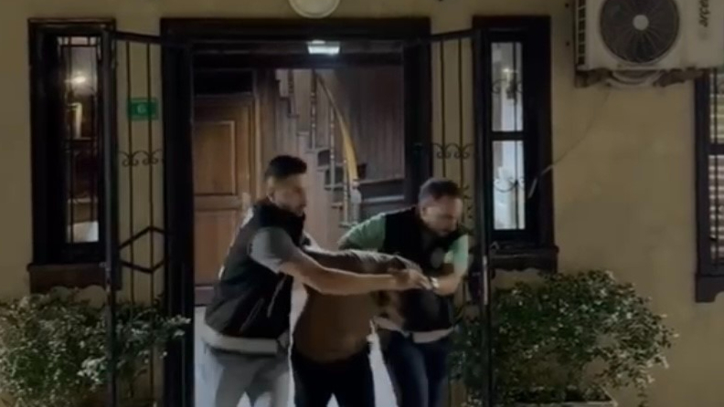 Cinayet zanlısı konteynerde yakalandı